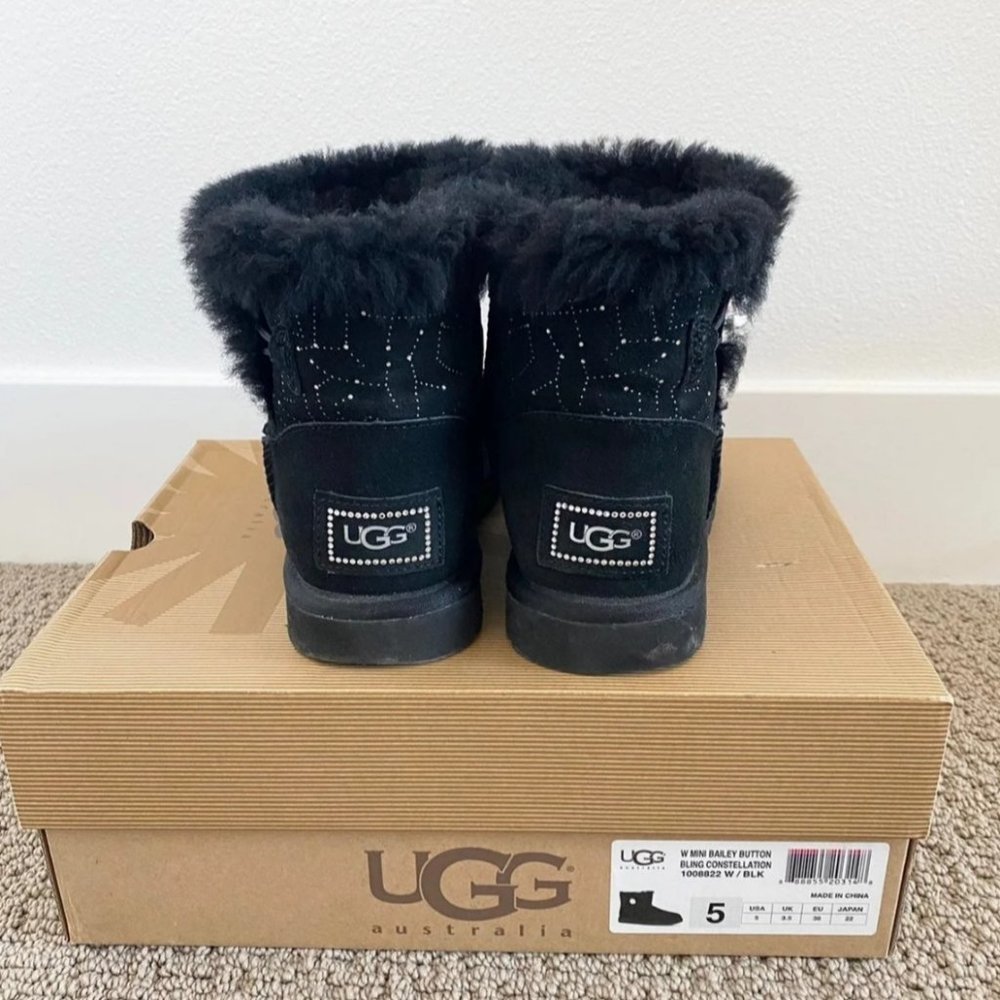 Ugg Mini Bailey Button Crystal Bling Constellatio… - image 3